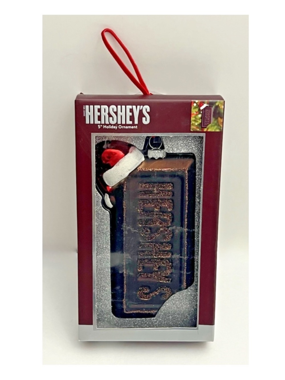 HERSHEY'S nwt 5” chocolate bar holiday Christmas Ornament
